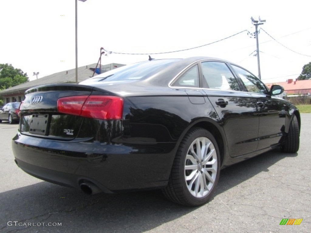 2014 A6 3.0T quattro Sedan - Brilliant Black / Black photo #10