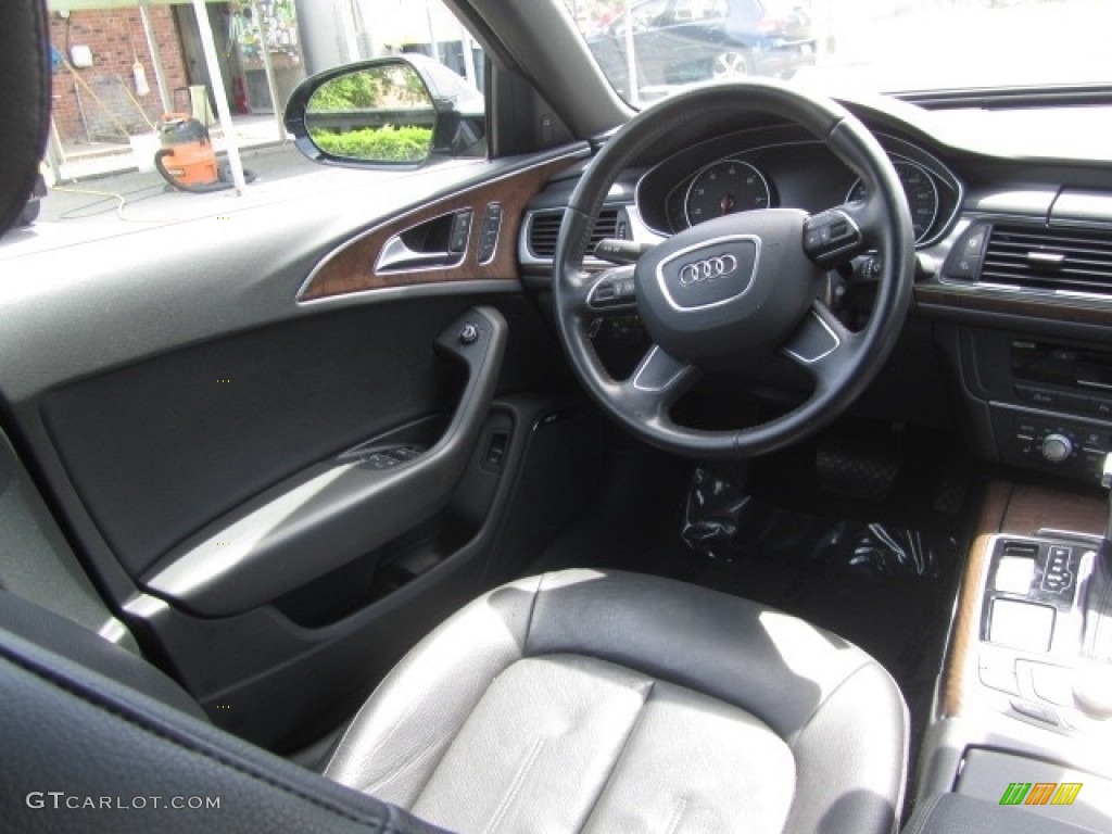 2014 A6 3.0T quattro Sedan - Brilliant Black / Black photo #12