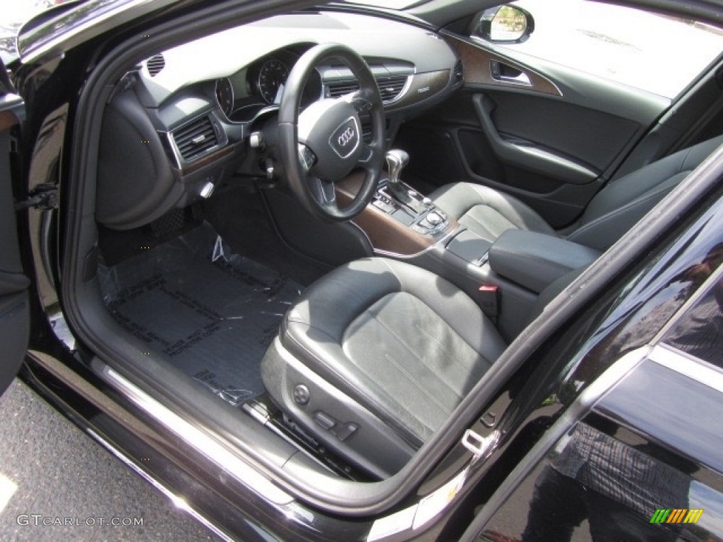 2014 A6 3.0T quattro Sedan - Brilliant Black / Black photo #17