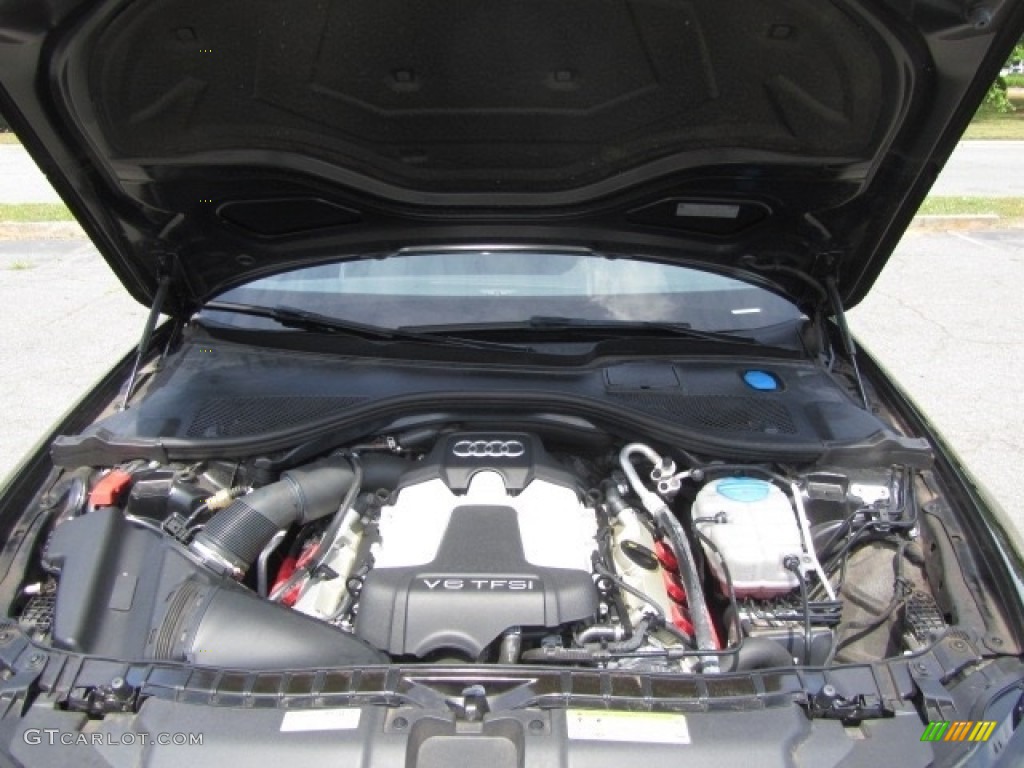 2014 A6 3.0T quattro Sedan - Brilliant Black / Black photo #25