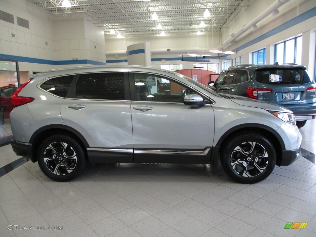 2018 CR-V Touring AWD - Lunar Silver Metallic / Black photo #4