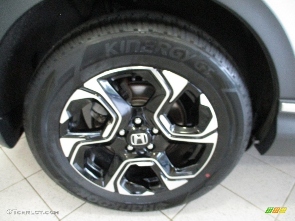 2018 CR-V Touring AWD - Lunar Silver Metallic / Black photo #6