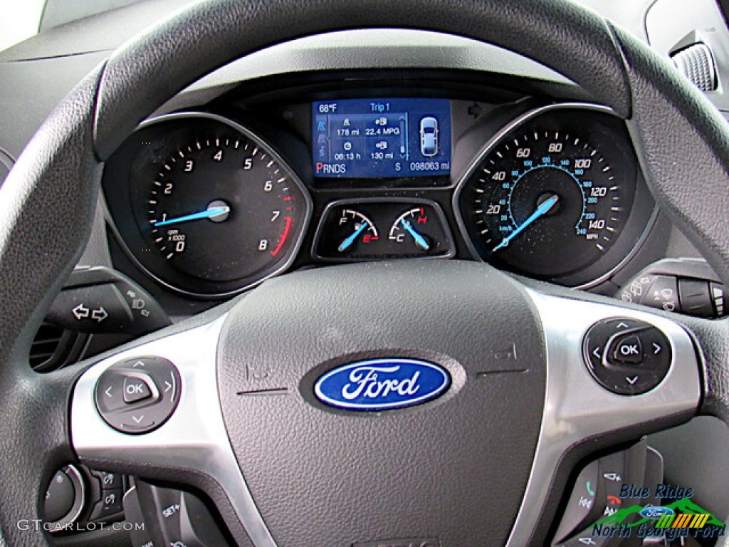 2014 Escape SE 2.0L EcoBoost - Sterling Gray / Charcoal Black photo #17