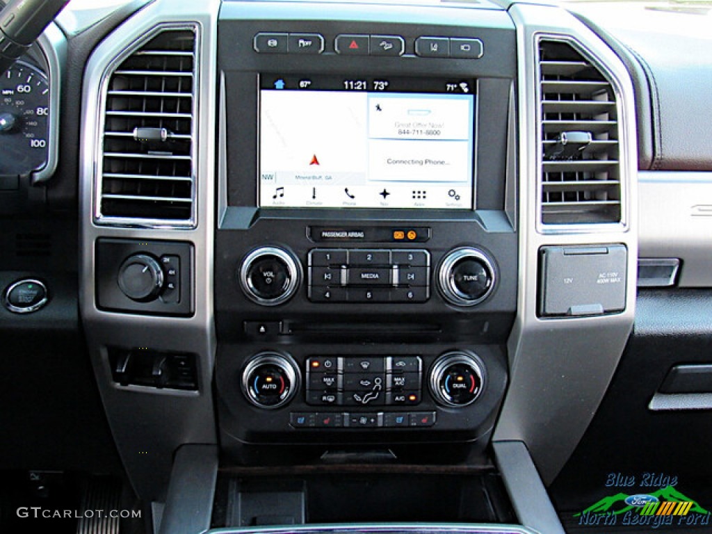 2017 F450 Super Duty Platinum Crew Cab 4x4 - White Platinum / Black/Brunello photo #23