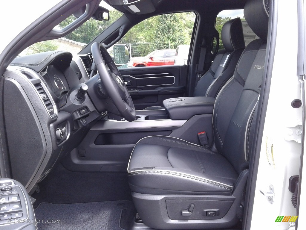 Black Interior 2021 Ram 2500 Laramie Crew Cab 4x4 Photo #142108645