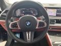 Sakhir Orange/Black 2021 BMW X5 M Standard X5 M Model Steering Wheel