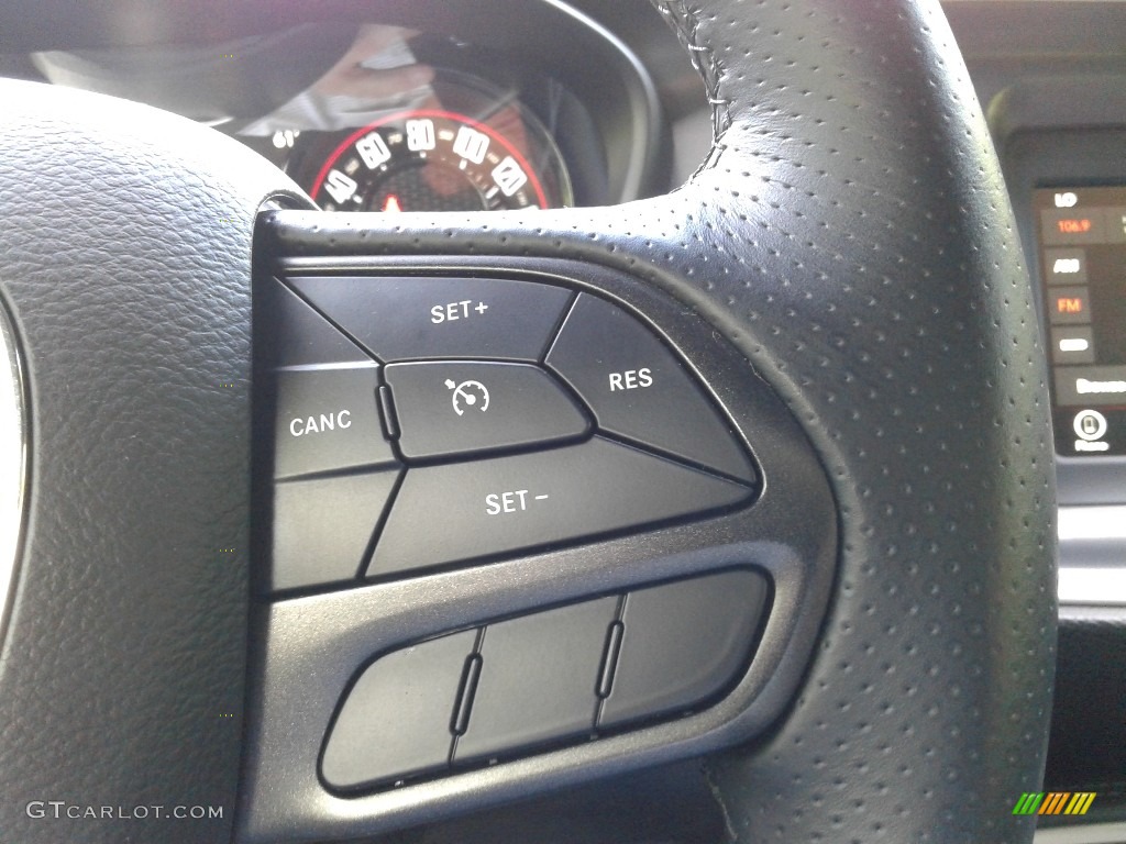 2020 Dodge Challenger SXT Black Steering Wheel Photo #142108819