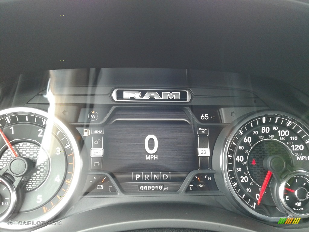 2021 Ram 2500 Laramie Crew Cab 4x4 Gauges Photo #142108894