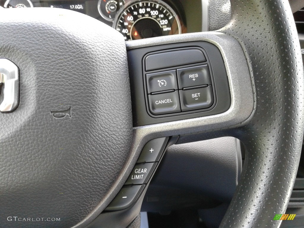 2021 Ram 5500 Tradesman Regular Cab 4x4 Chassis Diesel Gray/Black Steering Wheel Photo #142109413
