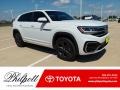 Pure White 2021 Volkswagen Atlas Cross Sport SE Technology R-Line
