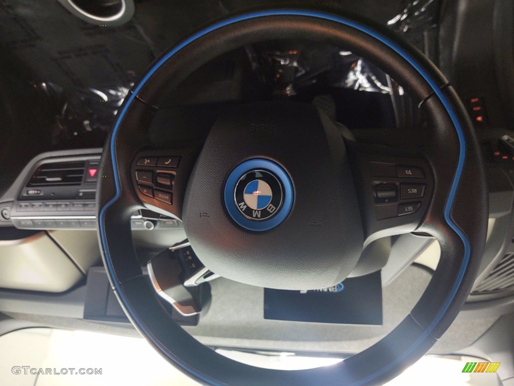 2018 i3 with Range Extender - Imperial Blue Metallic / Mega Carum Spice Grey photo #13