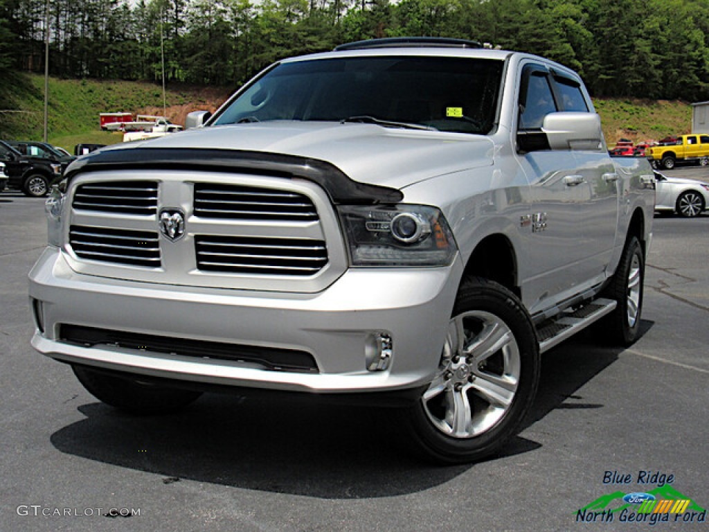 Bright Silver Metallic Ram 1500