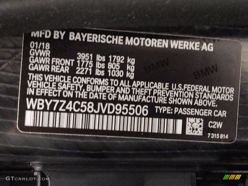 2018 i3 with Range Extender - Fluid Black / Tera Dalbergia Brown photo #34