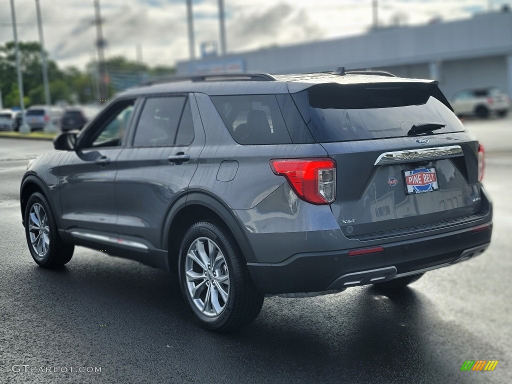 2021 Explorer XLT 4WD - Carbonized Gray Metallic / Ebony photo #14