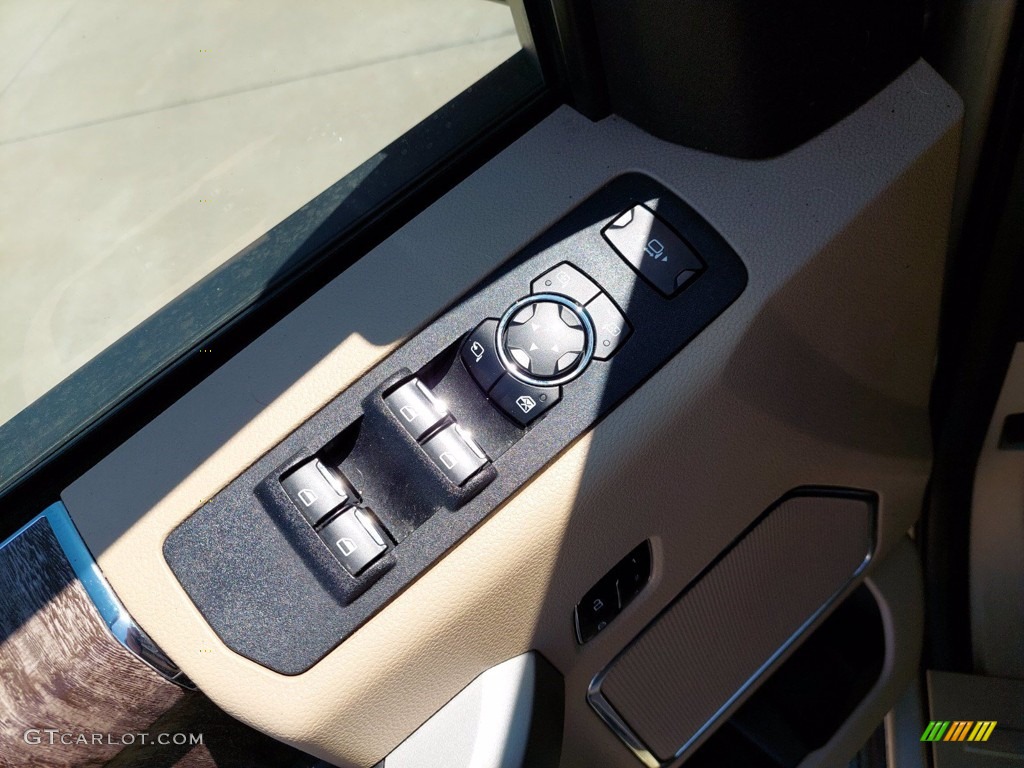 2017 F250 Super Duty Lariat Crew Cab 4x4 - White Gold / Camel photo #11