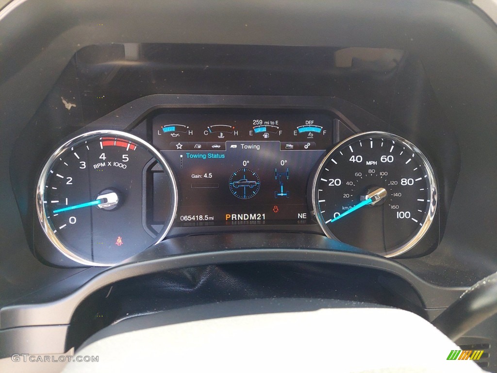 2017 F250 Super Duty Lariat Crew Cab 4x4 - White Gold / Camel photo #20