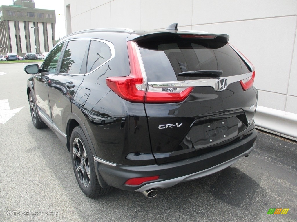2019 CR-V Touring AWD - Crystal Black Pearl / Black photo #3