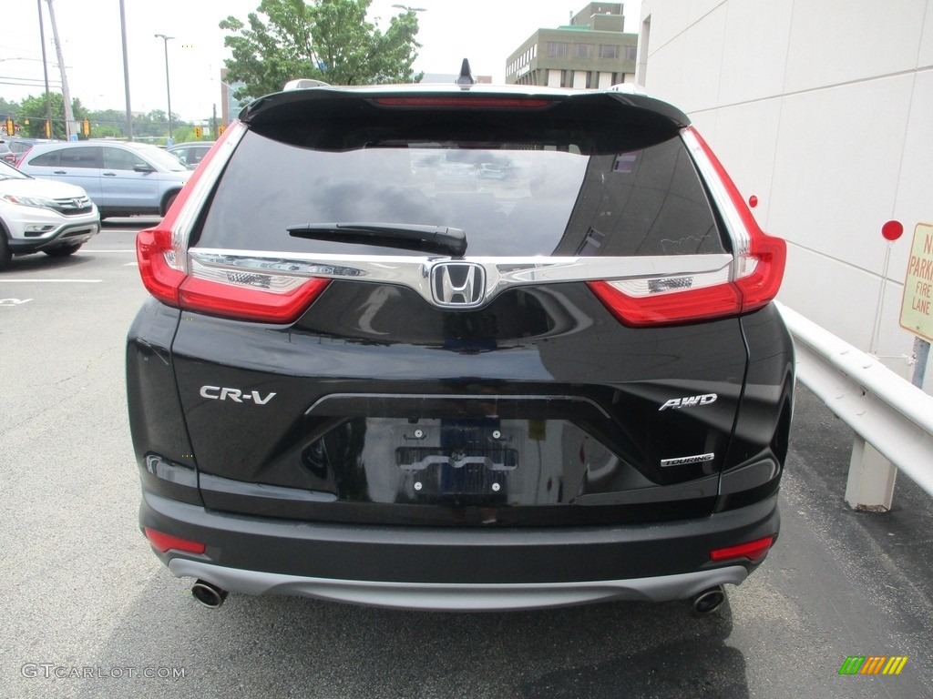 2019 CR-V Touring AWD - Crystal Black Pearl / Black photo #4
