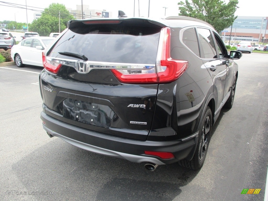 2019 CR-V Touring AWD - Crystal Black Pearl / Black photo #5