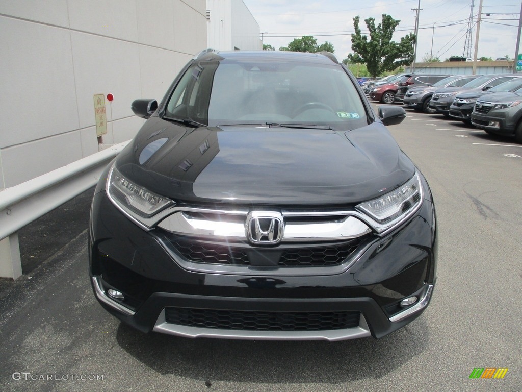 2019 CR-V Touring AWD - Crystal Black Pearl / Black photo #8