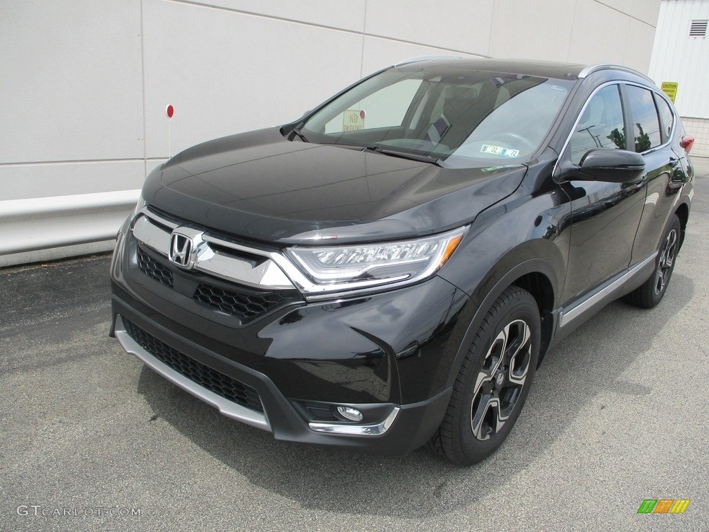 2019 CR-V Touring AWD - Crystal Black Pearl / Black photo #9