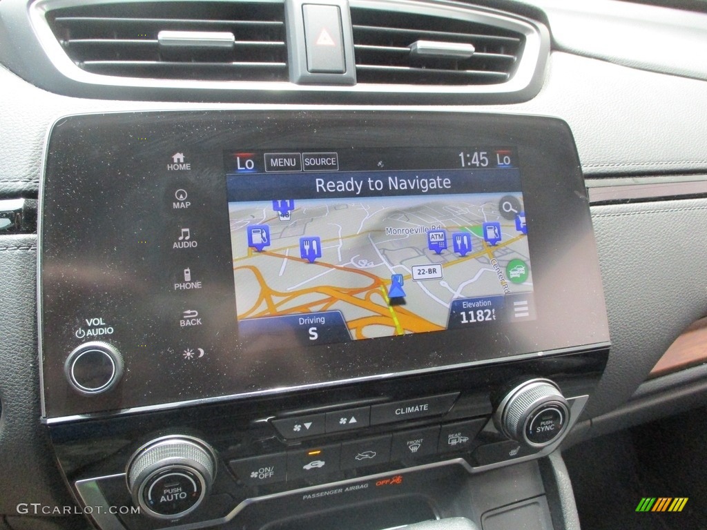 2019 CR-V Touring AWD - Crystal Black Pearl / Black photo #15