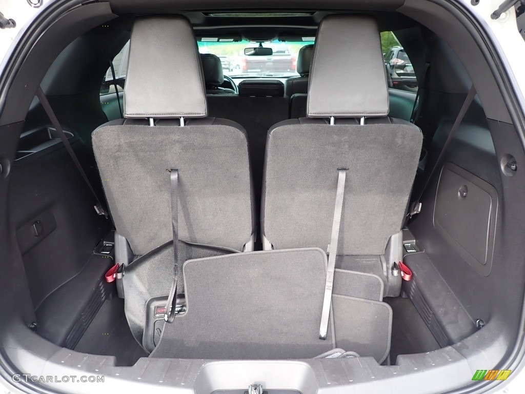 2012 Explorer XLT 4WD - White Platinum Tri-Coat / Charcoal Black photo #10