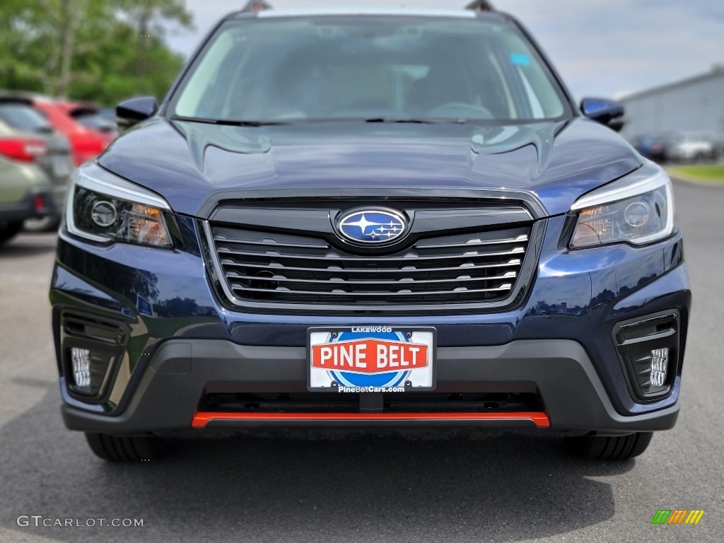 2021 Forester 2.5i Sport - Dark Blue Pearl / Gray photo #2