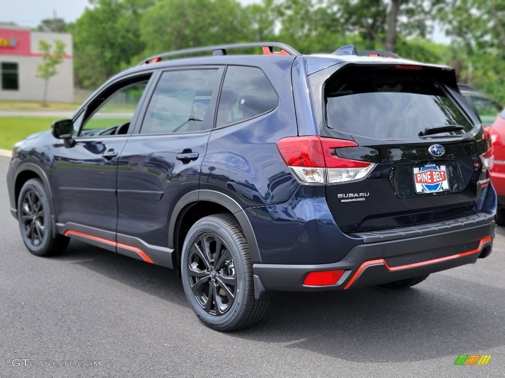2021 Forester 2.5i Sport - Dark Blue Pearl / Gray photo #4