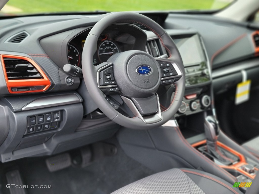 2021 Subaru Forester 2.5i Sport Gray Dashboard Photo #142112882