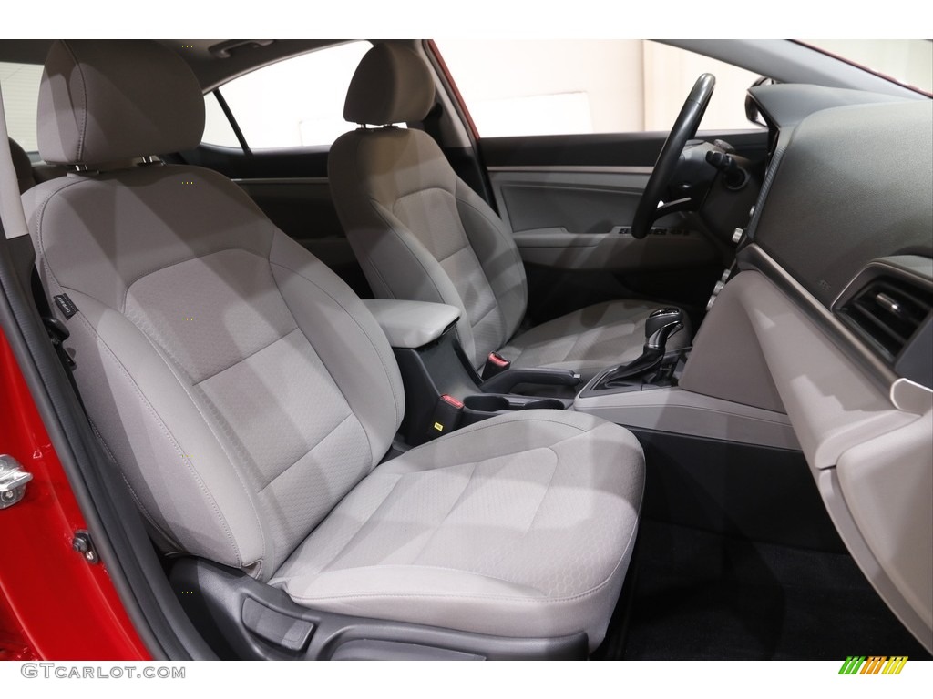 2019 Elantra Value Edition - Scarlet Red / Gray photo #13