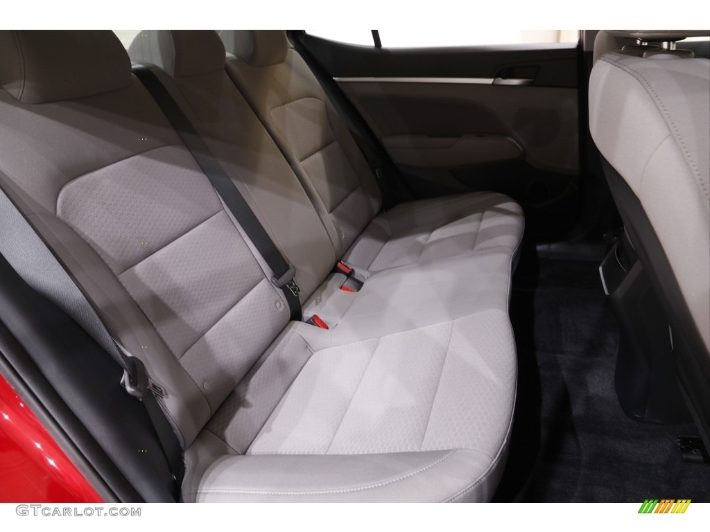 2019 Elantra Value Edition - Scarlet Red / Gray photo #14