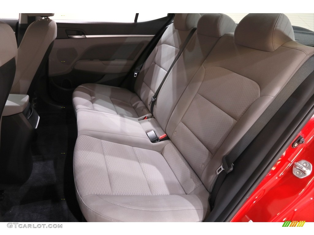 2019 Elantra Value Edition - Scarlet Red / Gray photo #15