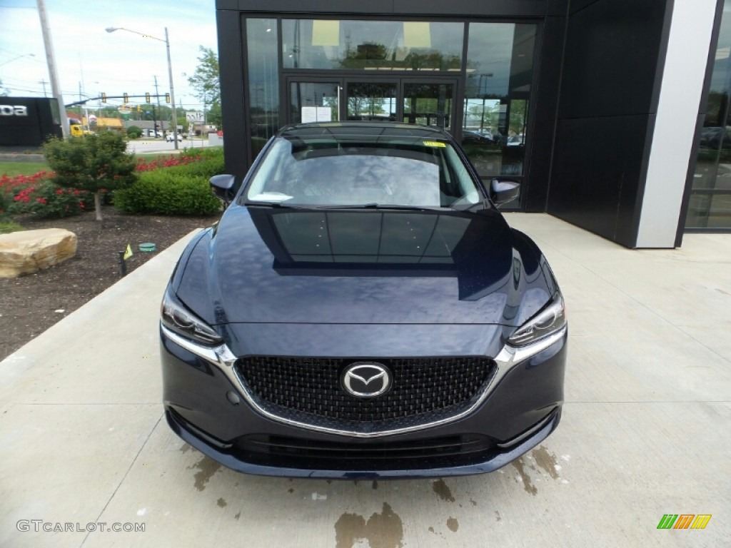 2021 Mazda6 Touring - Deep Crystal Blue / Black photo #2