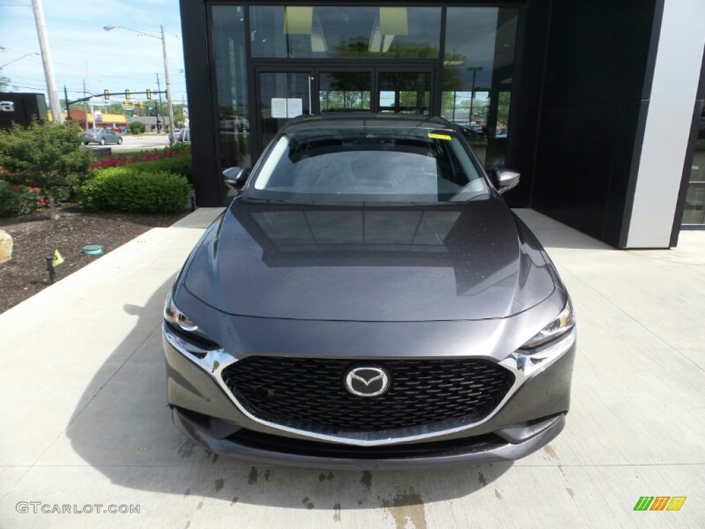 2021 Mazda3 Select Sedan - Machine Gray Metallic / Black photo #2