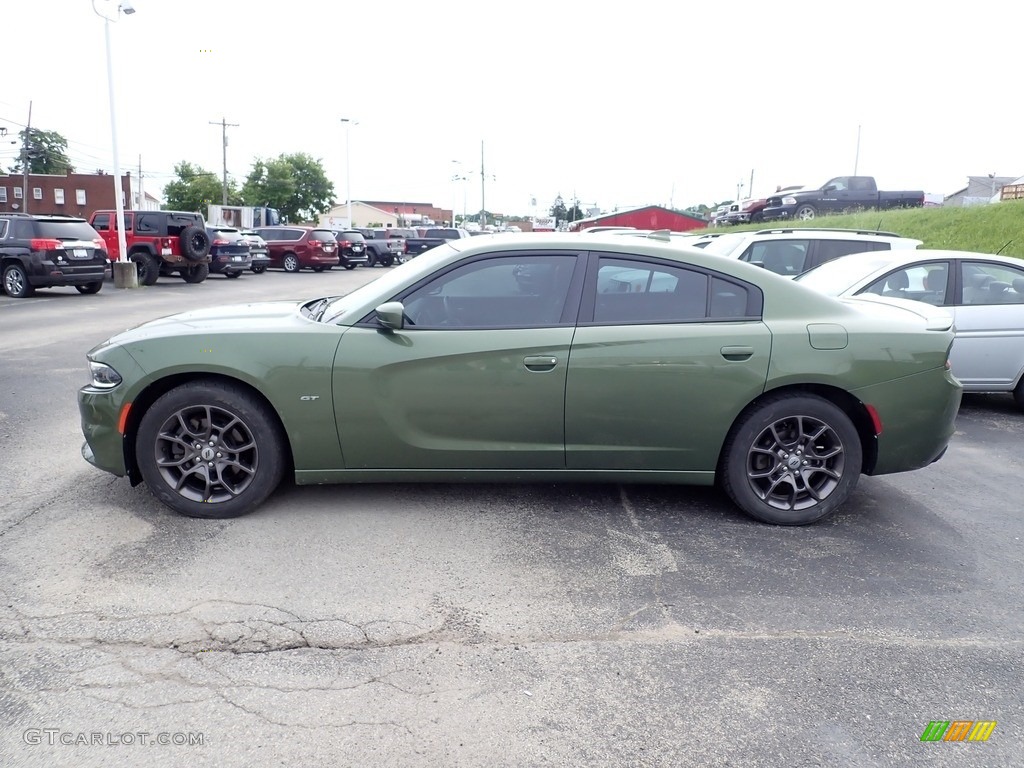 F8 Green 2018 Dodge Charger GT AWD Exterior Photo #142113431