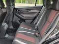 2021 Subaru Impreza Black Interior Rear Seat Photo