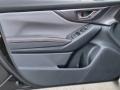 2021 Subaru Impreza Black Interior Door Panel Photo