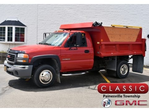 2005 GMC Sierra 3500 Regular Cab Dually Chassis Dump Truck Data, Info and Specs