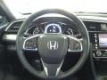 Black 2018 Honda Civic Touring Sedan Steering Wheel
