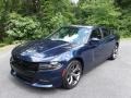 2017 Contusion Blue Dodge Charger SXT  photo #3