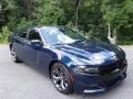 2017 Contusion Blue Dodge Charger SXT  photo #5