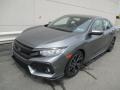 2018 Polished Metal Metallic Honda Civic Sport Hatchback  photo #9