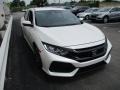 White Orchid Pearl - Civic LX Hatchback Photo No. 7