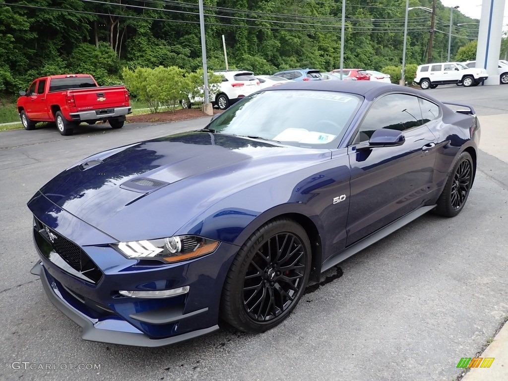 Kona Blue 2019 Ford Mustang GT Fastback Exterior Photo #142116443