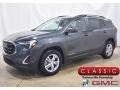 Satin Steel Metallic 2021 GMC Terrain SLE AWD