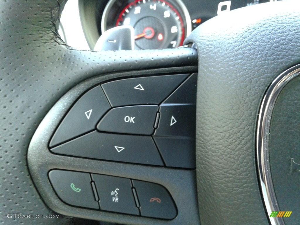 2021 Dodge Charger GT Black Steering Wheel Photo #142117673
