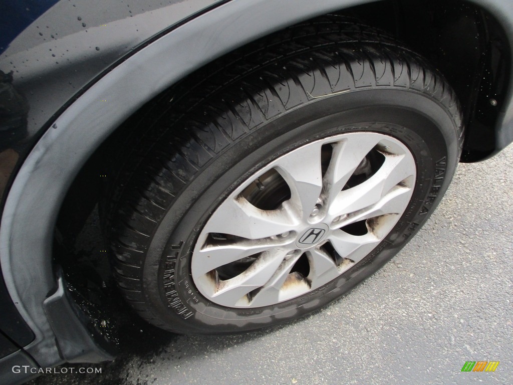 2013 CR-V EX AWD - Crystal Black Pearl / Black photo #7