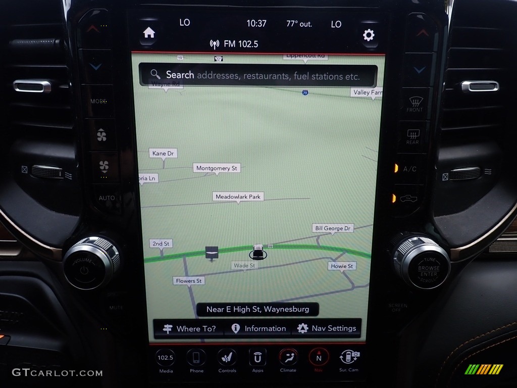 2019 Ram 2500 Laramie Longhorn Crew Cab 4x4 Navigation Photo #142118165