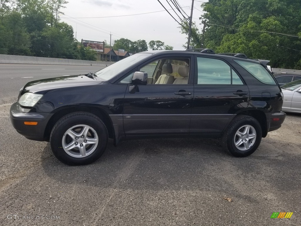 2003 RX 300 AWD - Black Onyx / Ivory photo #7